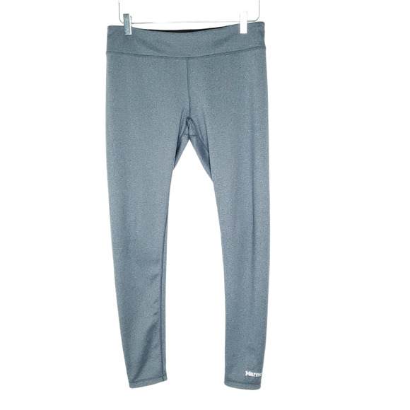 Marmot Everyday reversible Leggings 30 Black Gray High Rise - Picture 1 of 8